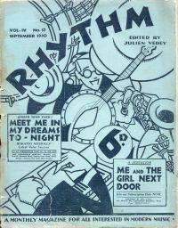 January 1930 Rhythm magazine