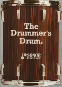 Sonor Drummers Drums catalogue