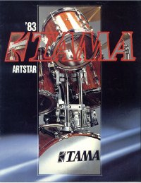 Tama 1983 Artstar Catalogue