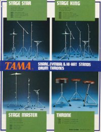 Tama Stands Catalogue