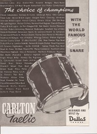 Carlton 1962 PipeBand